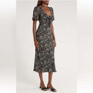 Reformation Tyra short sleeve midi floral dress NWT🏷️